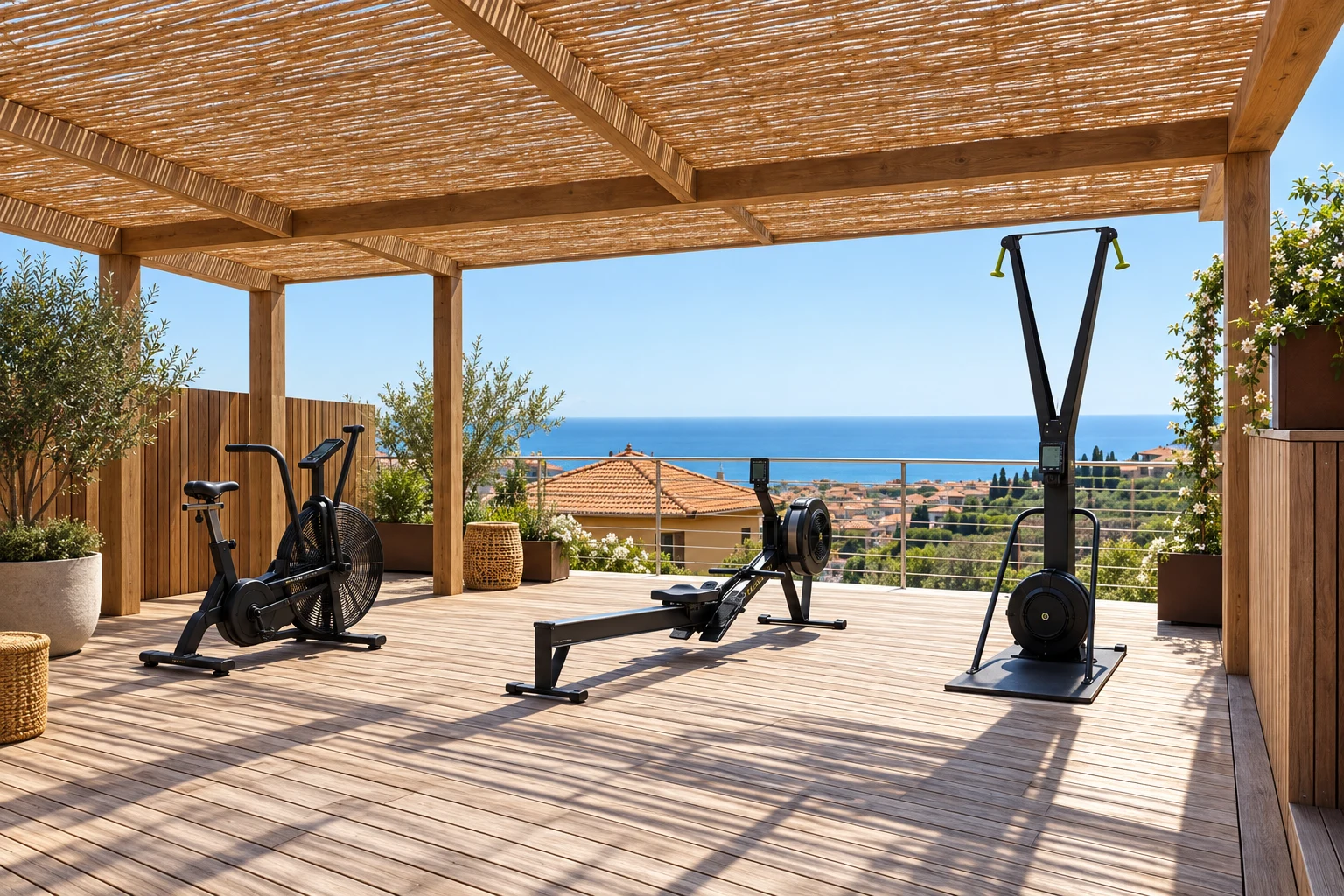 Il progetto della zona fitness panoramica per il 2027